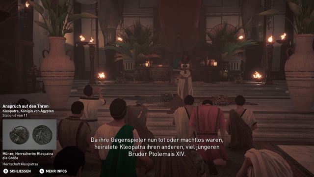 Assassin's Creed Origins Kleopatra Königin von Ägypten смотреть онлайн