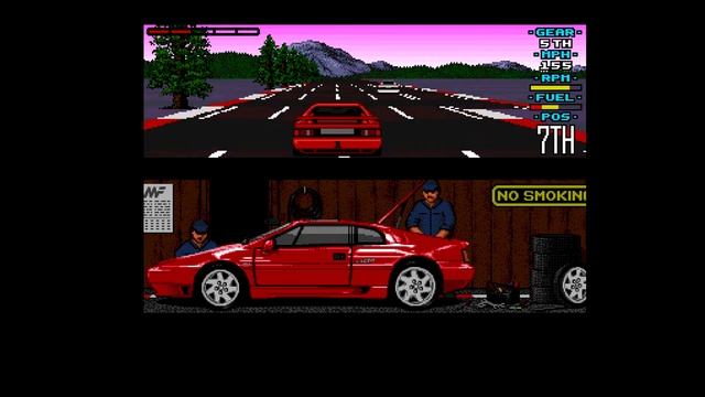 Lotus Esprit Turbo Challenge [Amiga Longplay] (1990) Gremlin {Easy} смотреть онлайн