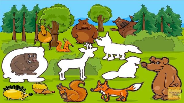 Animals Puzzle | Honey Bunch - Kids смотреть онлайн
