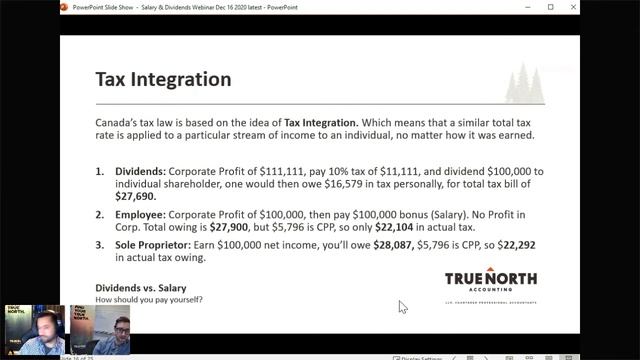 Dividends And Salary Made Easy In 2021 | True North Accounting | Calgary Small Business Accountants