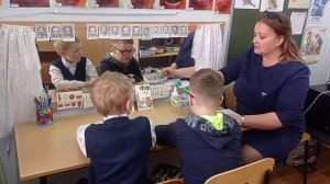 Фрагмент подгруппового логопедического занятия с учащимися 1 класса с ОНР 3 уровня (ЗПР)