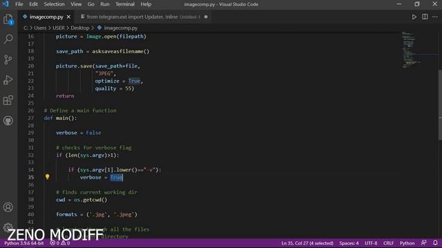 Image Compressor Using Python Best Method 2021 смотреть онлайн