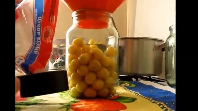 Делаем заготовки на зиму Консервируем черешню смотреть онлайн