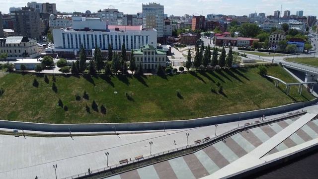 Тюмень с высоты птичьего полета под музыку группы Браво "Этот город" смотреть онлайн