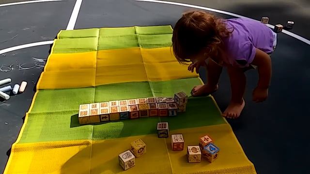 ABC. Кубики обучающие. Playskool. Hasbro