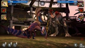 Битва за плиозавра   Jurassic World The Game прохождение на русском