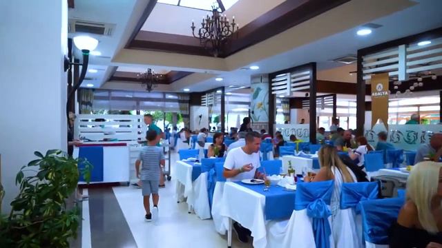 Adalya Art Side (Turkey) dinner time смотреть онлайн