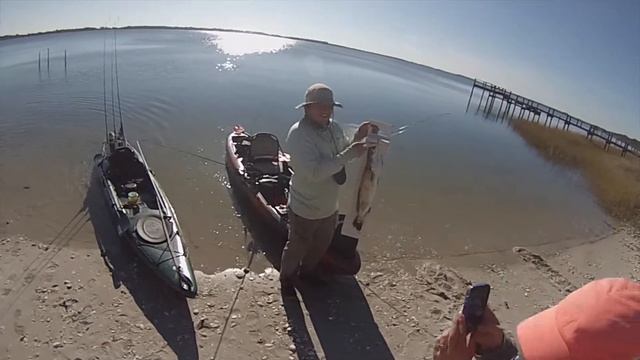Machu Trophy Trout at Alligator Point while kayak fishing and trolling смотреть онлайн