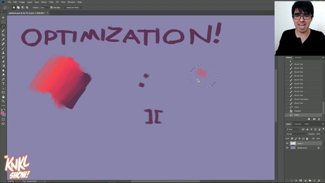 KNKL 361: Optimizing Photoshop! (Get rid of LAG and get crisp response while painting!) смотреть онлайн