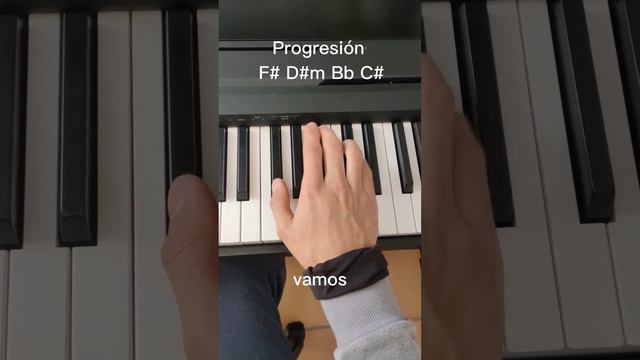 Progresión de acordes! #musica #piano #tutorial смотреть онлайн