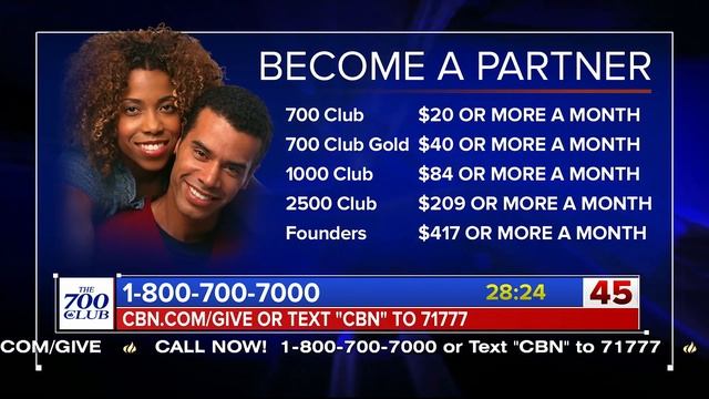 The 700 Club - September 20, 2019 смотреть онлайн