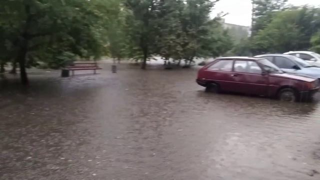 Потоп в Бердянске 22.07.2021г. смотреть онлайн