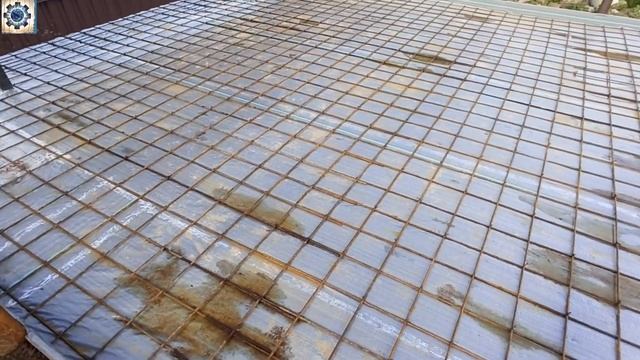 Въезд на участок для авто 11 на 6,делаем сами.Бетонная плита своими руками.