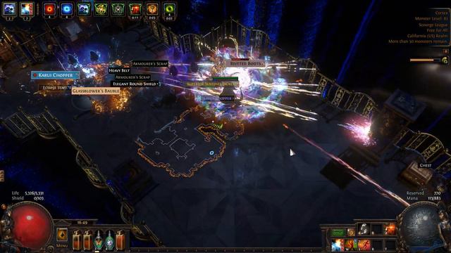 Path of Exile 3.16 Scourge - Ballista Totem Elemental Hit (Hierophant) - Elder/Atziri/Cortex/Chayul смотреть онлайн