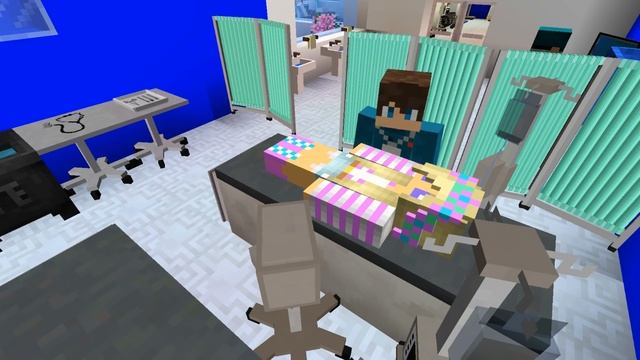 Minecraft LITTLE LEAH DROWNS TRAPPED UNDER ICE!! (Minecraft Role Play) смотреть онлайн