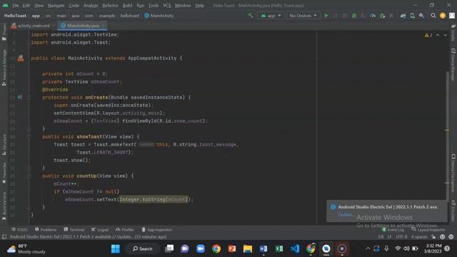 Project Hello Toast Android Studio смотреть онлайн
