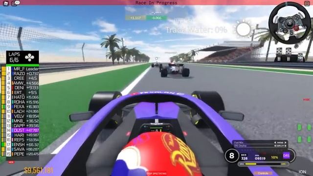 I Raced On ROBLOX with a STEERING WHEEL.. смотреть онлайн