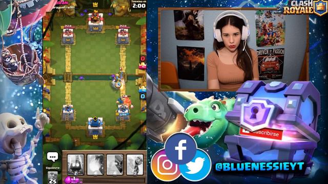 ¡¡ ESTE MAZO ACABA CON TODO !! | Clash Royale | Blue Nessie смотреть онлайн
