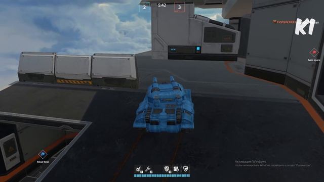 Tanki X. Набор "Отряд Альфа". Краска "Антарктида". Снаряд "Твинс Ледяной". Карта "Репин" \ Танки Х смотреть онлайн