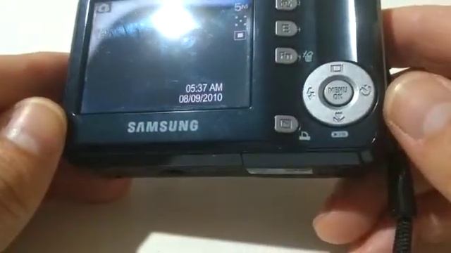 Câmera Fotográfica Samsung S760 7.2 megapixel Monstrando as Funções смотреть онлайн