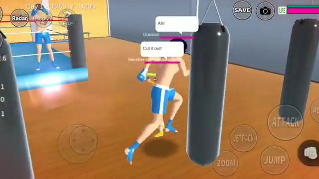 [Sakura School Simulator] Mission Defeat the members of the kickboxing club смотреть онлайн