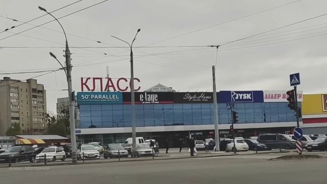 ХАРЬКОВ • улица Валентиновская (Блюхера) - проспект Льва Ландау. Видео прогулка. смотреть онлайн