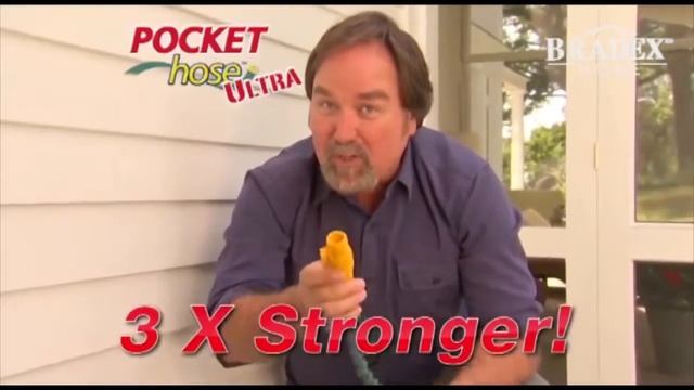 Обзор «Шланг садовый Bradex "Pocket Hose Ultra", с лейкой, цвет: зеленый, 5-15 м» смотреть онлайн