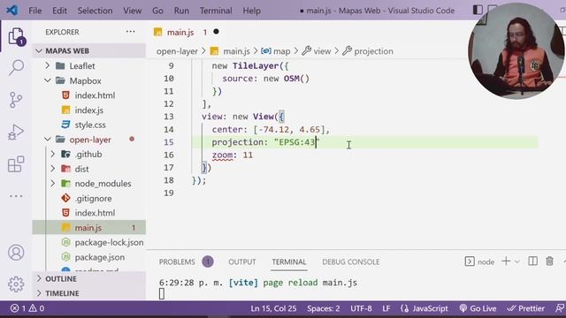 03 - Librerías JavaScript para Hacer Aplicaciones Web Geográficas - Introducción a OpenLayers смотреть онлайн