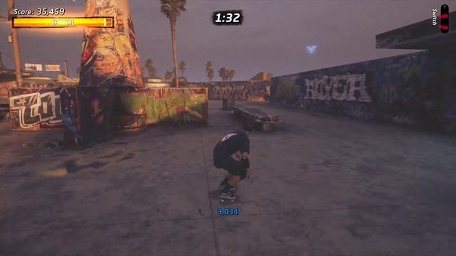 How to "Hit 4 VB transfers" Venice Beach Park Goals Location Guide - Tony Hawk Pro Skater 1+2 Remak смотреть онлайн