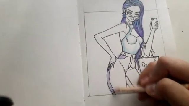 КАК РИСОВАТЬ ФЕШН СКЕТЧИ смотреть онлайн