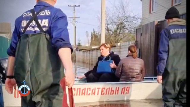 В Гомеле ОСВОД оказывает помощь жителям подтопленного микрорайона | Паводок 2023 Гомель смотреть онлайн
