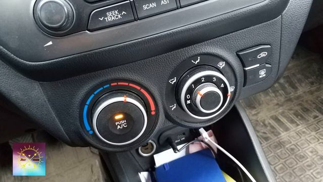 Отключение автоматического включения кондиционера КИА Рио 3 смотреть онлайн