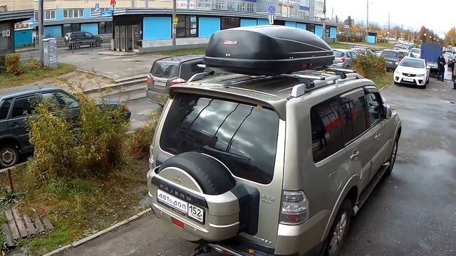 Багажник бокс на крышу Mitsubishi Pajero 4 (2006-2017) в Нижнем Новгороде. АВТоДОП-НН. смотреть онлайн