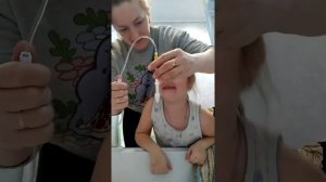 Промывание носа капельницей.Лечение насморка.