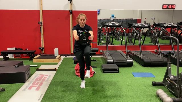 Single Leg Balance w Plate Press Out смотреть онлайн