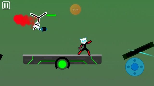 играю в битво человечков