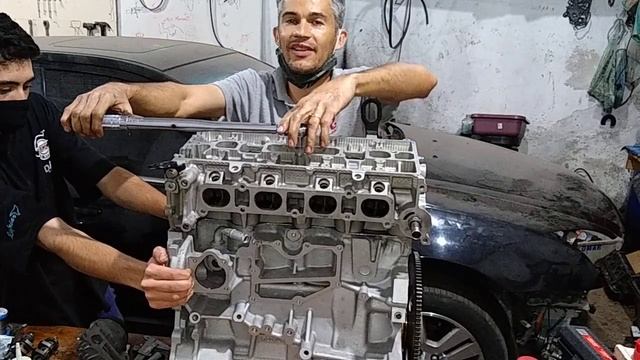 4° parte Torqueando cabeçote fusion 2.3 , junta fibra ou chapa смотреть онлайн