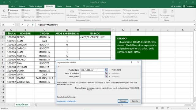 Cómo usar fácilmente la FUNCIÓN Si Y en Excel + Ejercicio смотреть онлайн