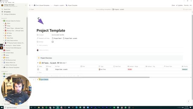 Notion Masterclass: Build a Task Manager from Scratch смотреть онлайн