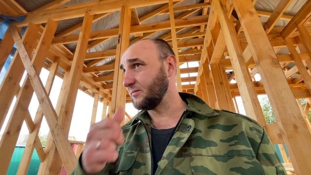 Обрабатываю каркас огнебиозащитой. смотреть онлайн