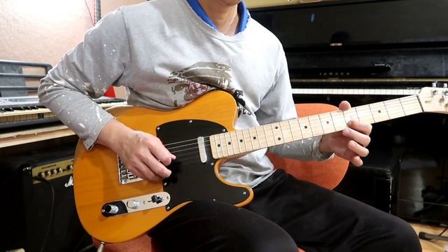 Bach/Gounod:Ave Maria electric guitar version on 2020 squier affinity telecaster with 4 way switch смотреть онлайн