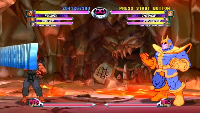 Marvel VS. Capcom 2 New Age of Heroes - Akuma, IronMan, WarMachine, Playthrough (September 17, 2022 смотреть онлайн