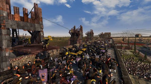SIEGE OF ROMA - Total War ATTILA смотреть онлайн