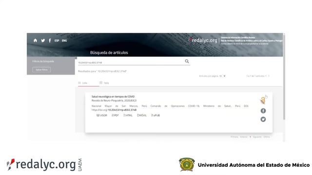 New way to search for articles by their DOI in Redalyc! смотреть онлайн