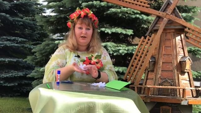 Мастер-класс "Открытка с букетом ромашек" смотреть онлайн