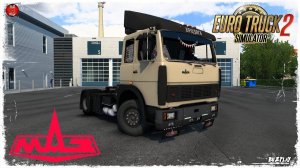 ОБЗОР МОДА МАЗ 6303   для Euro Truck Simulator 2