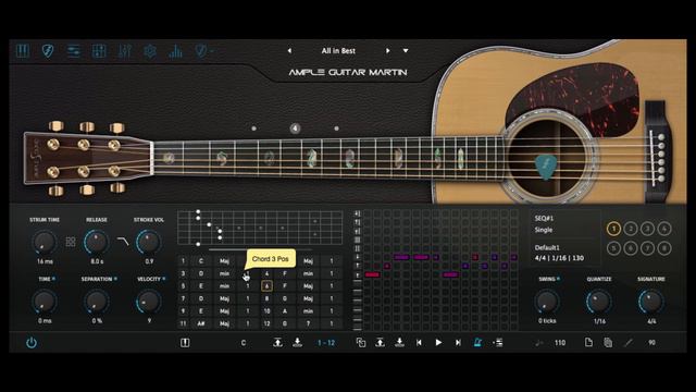Ample Guitar M by Ample Sound Review (Martin D-41 Acoustic Guitar Virtual Instrument) смотреть онлайн