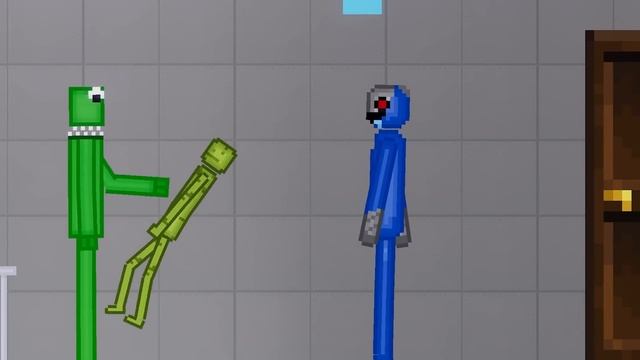 BLUE's Dark Secret - Roblox Rainbow Friends - People Playground смотреть онлайн