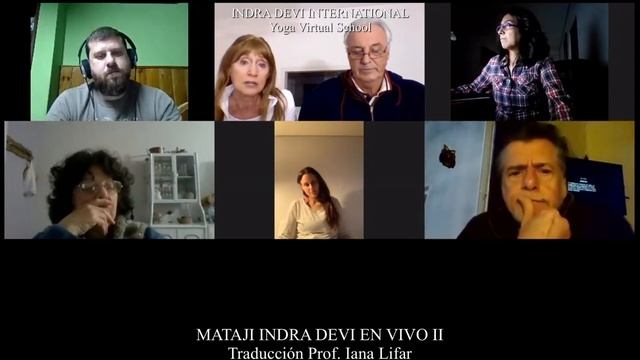 MATAJI INDRA DEVI EN VIVO II Traducción Prof. Iana Lifar смотреть онлайн