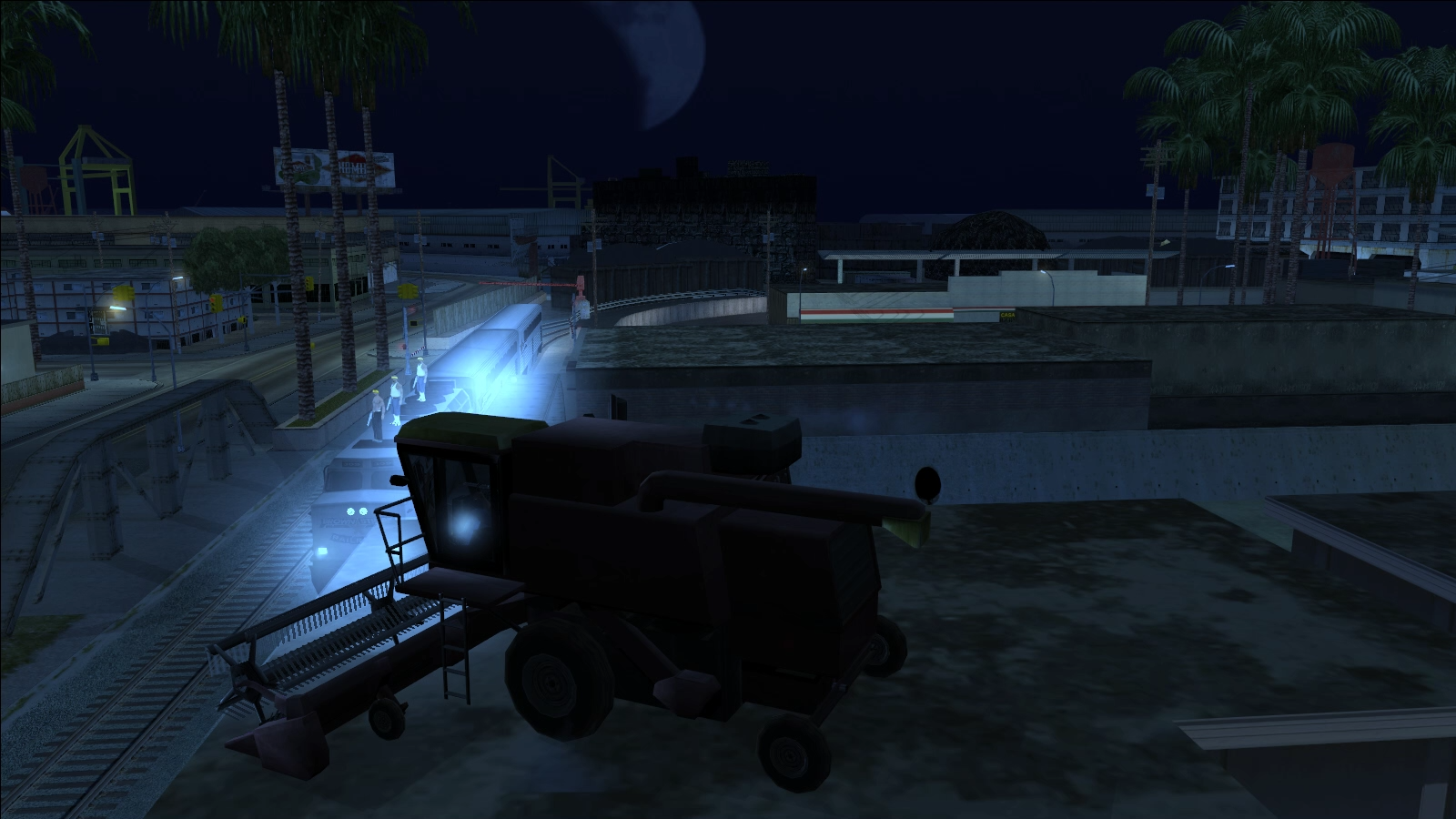 GTA San Andreas IQ 100 000 000 Combine Harvester #GTA #GTASA #GTASanAndreas